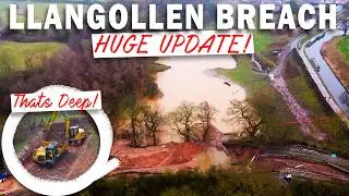 HUGE UPDATE! Access Road Faces its BIGGEST CHALLENGE! LLANGOLLEN CANAL BREACH!