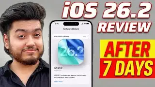 iOS 26.2 Review after 7 days 🔥Best Battery? Bugs? Should you update?