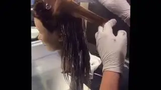Comb on & Brush on Balayage Technique!!