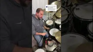 How To Do Rim Rolls With The Brushes #drumlesson
