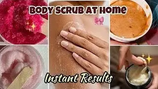 DIY Body Scrub✨at Home 🎀||Realistic ✨Bodycare Routine 🎀|| Shower Routine|| #selfcare #scrub