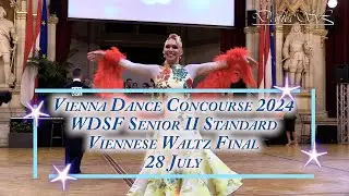 Vienna Dance Concourse 2024 - Senior II Standard Viennese Waltz WDSF - Final - 28 July 2024