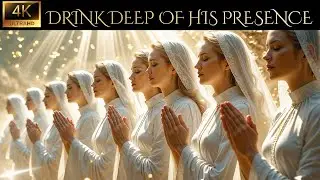 Drink Deep of His Presence (4K) | Worship In Heaven | Heaven Songs