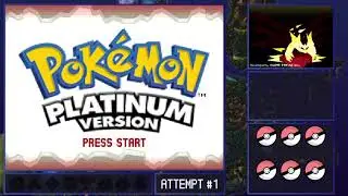 Pok&eacute;mon Platinum Nuzlocke | Attempt 1 | Part 1 | Starting Game and Oreburgh Gym Clear