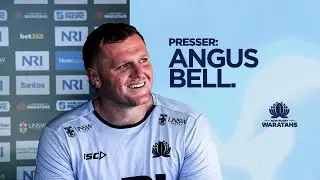 Presser: Angus Bell ahead of the Brumbies Trial.