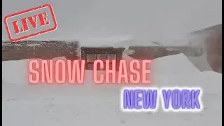 Heavy Lake Effect Snow in New York - Winter Storm Warning