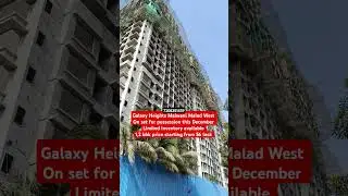galaxy Heights Malwani Malad 1 bhk flat For sale in Malwani  under-construction property in malad