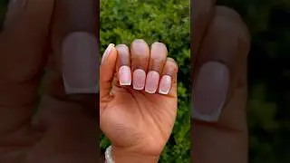 Perfect French Manicure😍 #shortsvideo