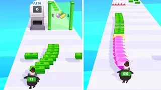 🏧ATM Rush All Laval Gameplay Android, iOS Walkthrough New Trailer Game AR6