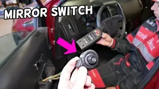 MIRROR SWITCH REMOVAL REPLACEMENT FORD EDGE LINCOLN MKX