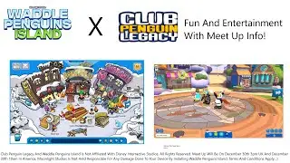Club Penguin Legacy And Waddle Penguins Island Fun!