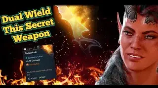 Keep This Insane OP Weapon FOREVER | Baldur's Gate 3 Permanent Flame Blade Guide\Glitch