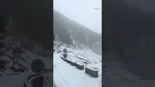 Snowfall kaghan valley #snow #narankagan #narankagan #kaghanvalley #travel #mountains #nature #love