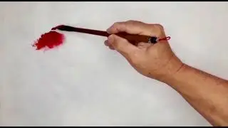 Simon Paints Canna Flowers