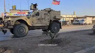 US army reinforcement sent to North Syria to build a new military base
