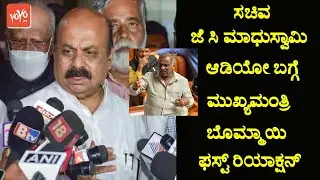 CM Basavaraj Bommai's First Reaction On Minister JC Madhu Swamy Audio Viral | BJP | YOYO TV Kannada