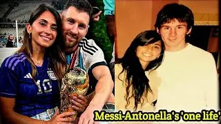 Messi-Antonella's 'one life.....