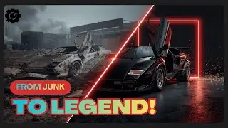 Restoring the Ultimate Poster Car &mdash; Lamborghini Countach LP400 1976 (ASMR)#restoration