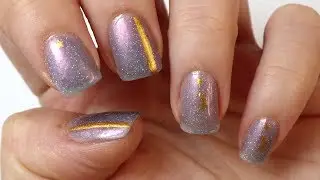 Stamping Nail Art: Moon and Stars