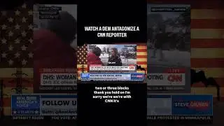 Посмотрите, как демократ провоцирует репортера CNN.