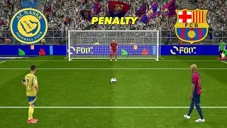 FC Barcelona vs AL Nassr Full Penalty Shootout | Lamine vs Ronaldo | Highlights