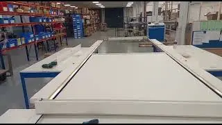 Video of zip blind being tested in the factory