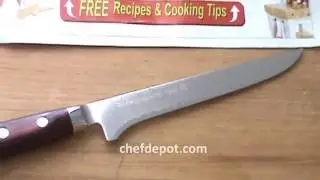 white steel knives