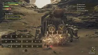 Monster Hunter Wilds Craft Use Fire Dual Blades with Quematrice Igniter