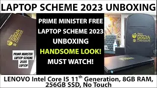 Prime Minister Laptop 2023 Unboxing #Unboxing #laptop #pmlaptopscheme #review #lenovo #shebazsharif