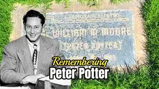 Visiting the grave of JUKEBOX JURY host & actor PETER POTTER