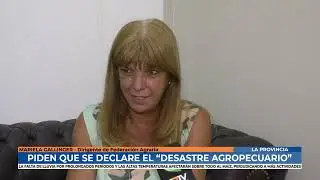 Mariela Gallinger Beto Gross - Sequia afectar&iacute;a seriamente al maiz