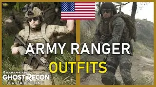 US Army Ranger Outfit Guide / Showcase | Ghost Recon Breakpoint