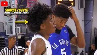 Sharife Cooper Plays Like IVERSON! 37 Points in RIVALRY Game! EYBL Session 1 ATL