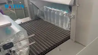 Auto film wrapping machine for water bottles