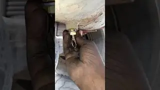 how to air tank draining valve change #shorts