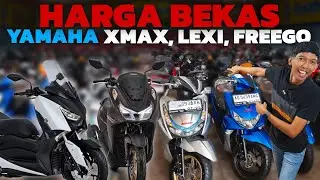 HARGA BEKAS YAMAHA XMAX, LEXI & FREEGO - motor bekas murah - ANEKA JASA MOTOR 