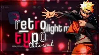 Retro Text Alight Motion Complete Tutorial | @rztrc Style Text Tutorial on Alight Motion