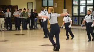 Indian River Jr. ROTC Air Force State Competion - unarmed exhibition