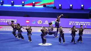 12th Asian Junior Wushu Championships - Group event (HKG)