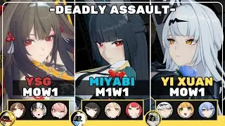 Deadly Assault 2.5 | Ye Shunguang, Miyabi x Alice, Yi Xuan | Zenless Zone Zero