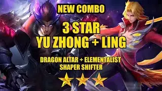 Combo Dragon+ Elematalis + Fighter Magic Chess Bang Bang Up Yo Zhong 3 Star