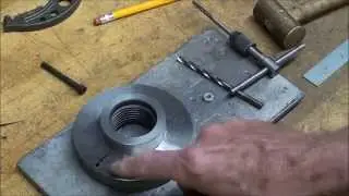 SHOP TIPS #214 Part 2 of 2 Fitting a Backing Plate to a Lathe Chuck tubalcain