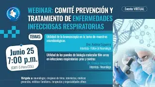 Webinar Comité Prevención y Tratamiento de Enfermedades Infecciosas Respiratorias