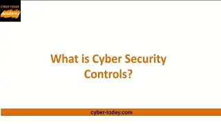 What is Cyber Security Controls?