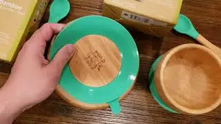 Product Review P0084 - Bamboo Baby Plate/Bowl (Avanchy)