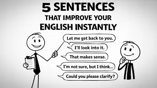 5 Simple Sentences to Sound Confident in English
