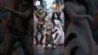 Zombie, Kuntilanak & a Cat Dancing Like Humans