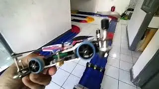 test run sto100 arfm chassis mobil tamiya balap setting setup rakit terbaik kejurnas kompetisi