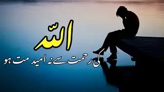 ALLAH KI RAHMAT SE NA UMEED MAT HO || SPIRITUAL QUOTES COLLECTION || SAMSDIARYQUOTES