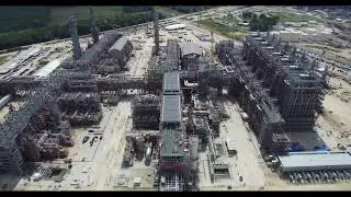Sasol&rsquo;s US Mega Project (June 2019) | Latest aerial view of construction